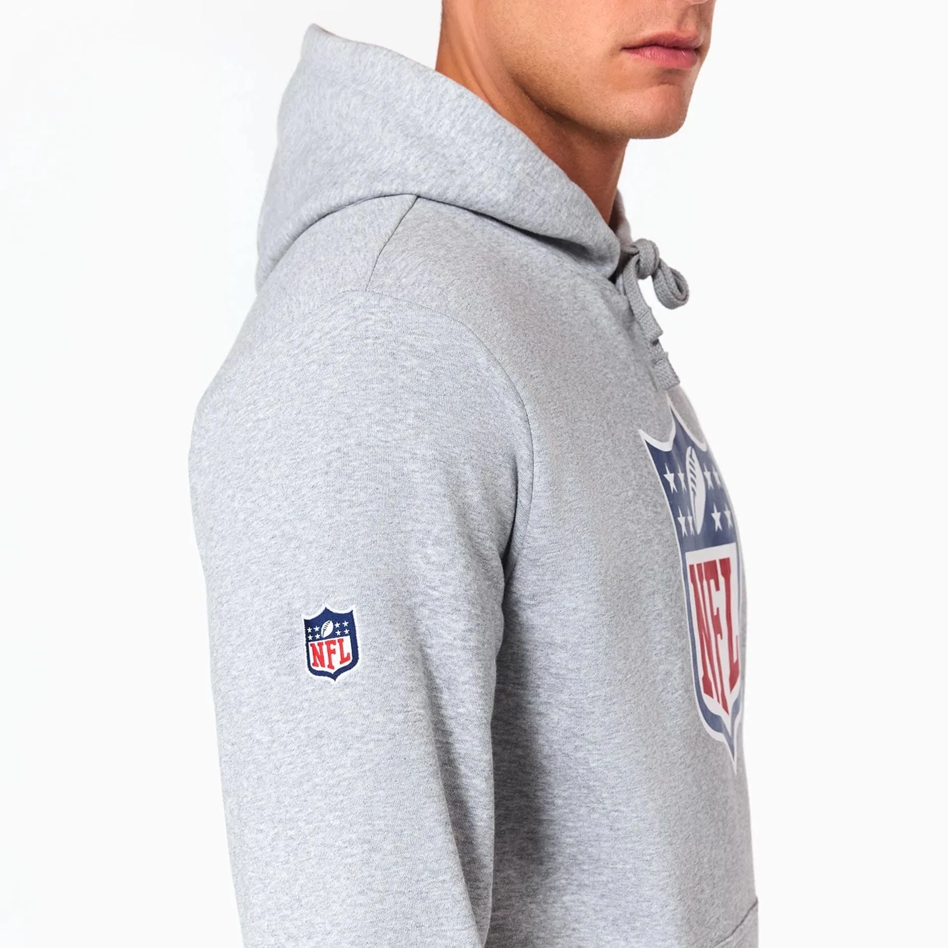 Sweatshirts et hoodies New Era - Pullover gris NFL avec logo bouclier