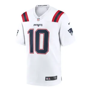 NFL - Maillot de match pour homme des New England Patriots, joueur Mac Jones (67NM NPGR 8KF 2PP)