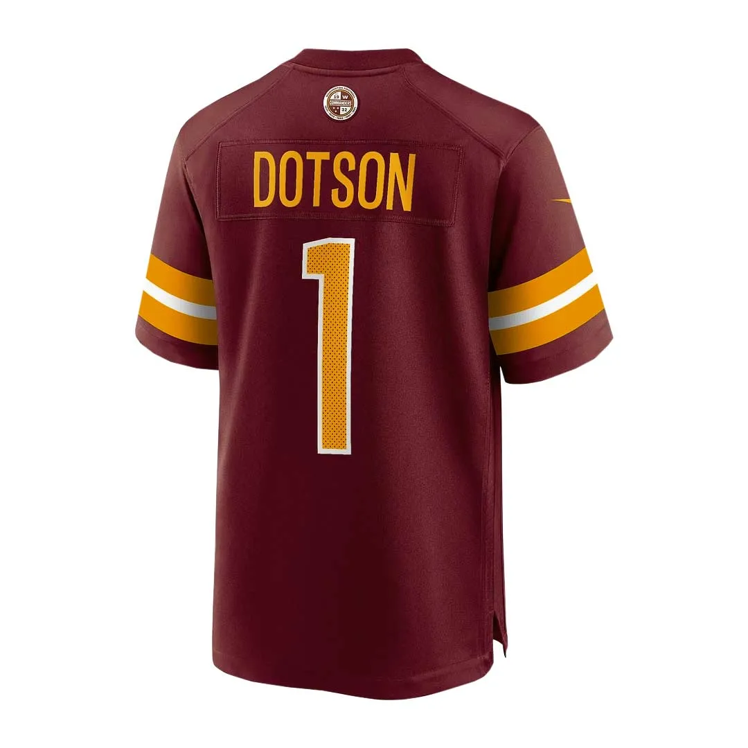 NFL - Maillot de match Jahan Dotson des Washington Commanders pour homme (67NM WSGH 9EF LZ0)