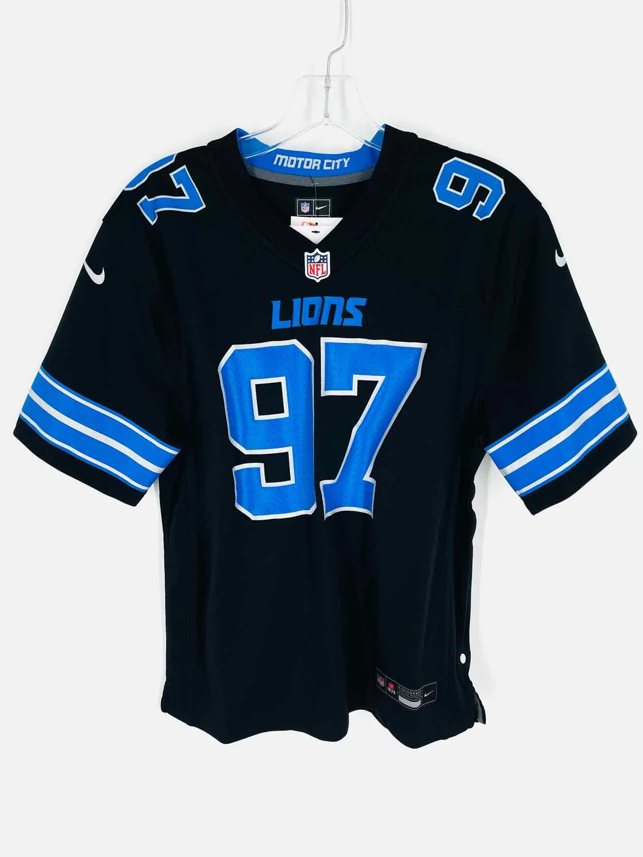 Maillot NFL Taille L Noir/Bleu/Blanc NEUF