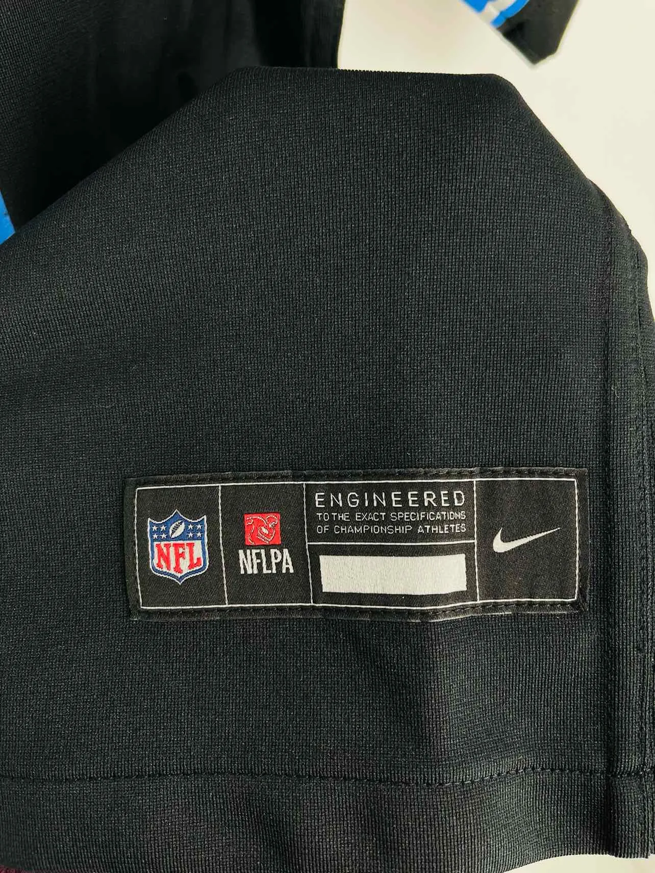 Maillot NFL Taille L Noir/Bleu/Blanc NEUF