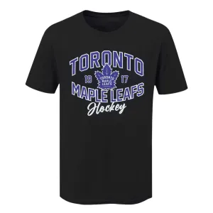 NHL - T-shirt à manches courtes pour hommes des Toronto Maple Leafs (NHXX2HXMSC3A1PB 00BLK)