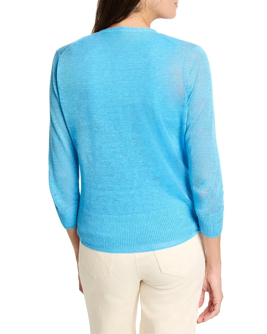 Cardigan mélangé lin 4 directions NIC ZOE