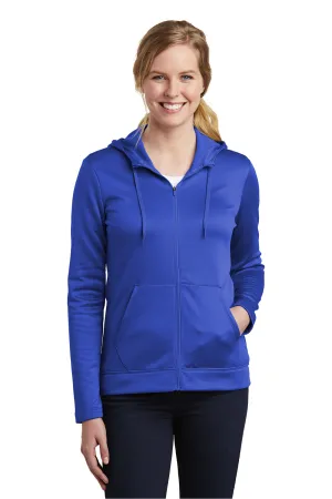 Nike Sweat à capuche Femmes Therma-Fit avec poches et fermeture éclair complète - Bleu Game Royal