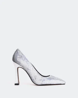 Norah Paillettes Argentées