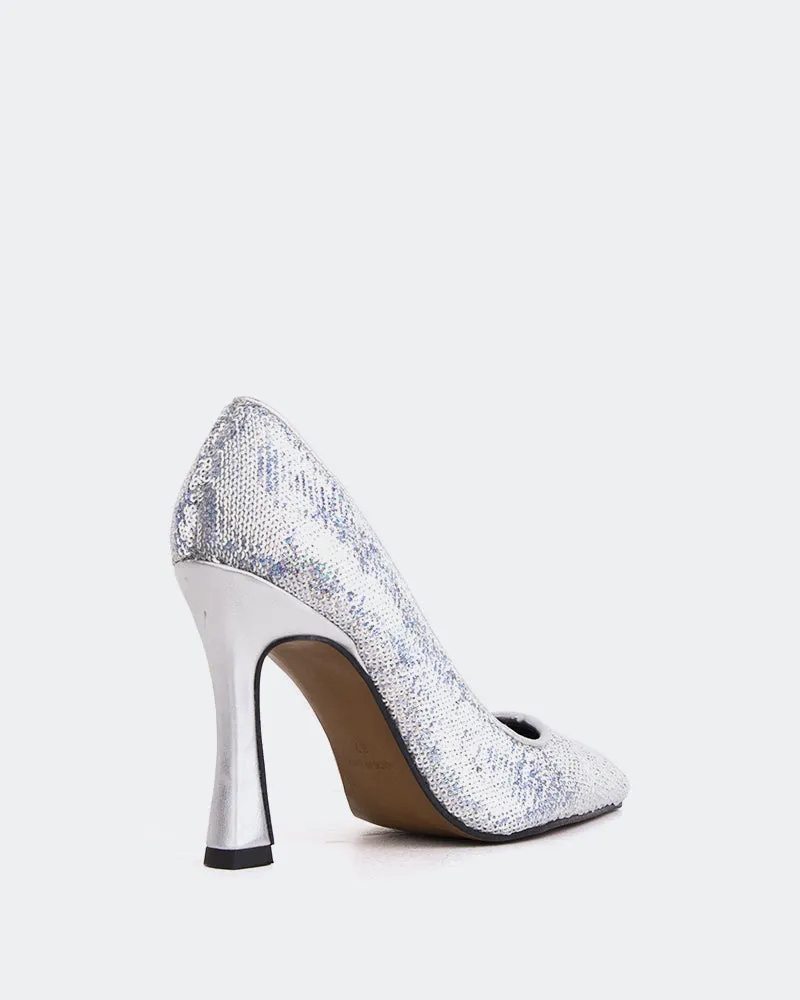 Norah Paillettes Argentées