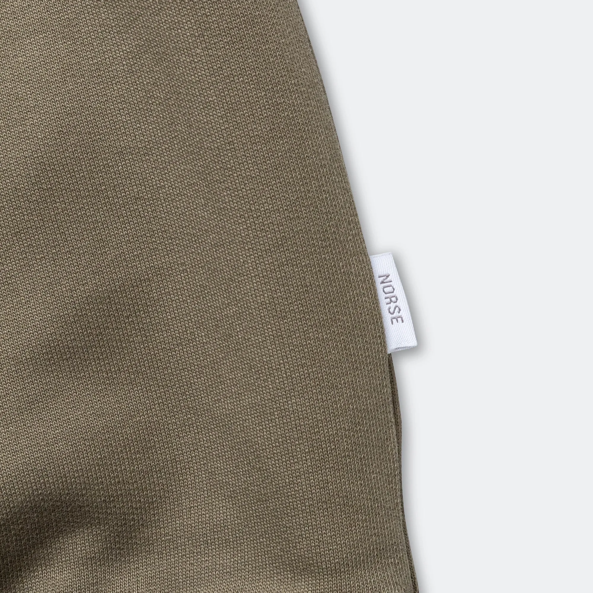 Norse Projects Sweat-shirt Standard - Vert Sédiment