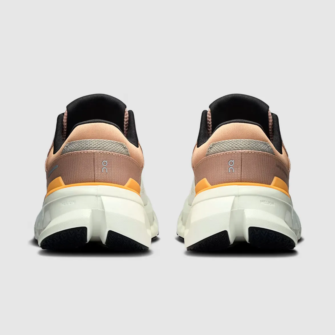 Chaussures On Women's Cloudrunner 2 - Perle / Mandarine On Cloud