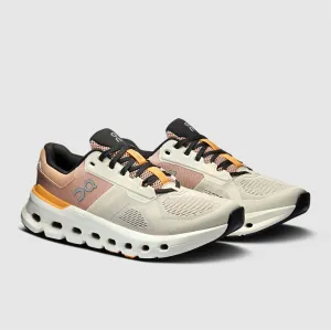Chaussures On Women's Cloudrunner 2 - Perle / Mandarine On Cloud