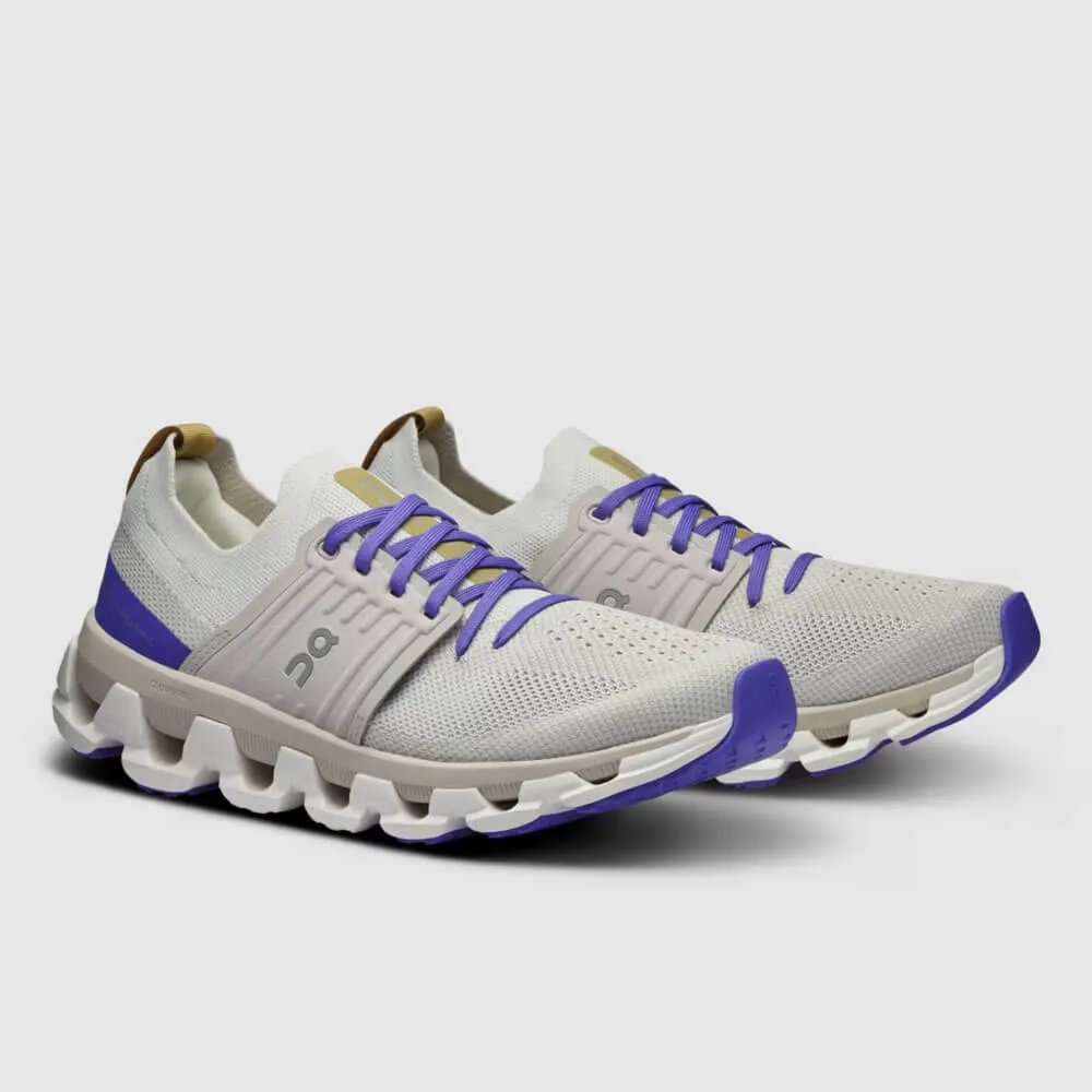 Chaussures On Women's Cloudswift 3 - Blanc / Myrtille Chaussures On Cloud