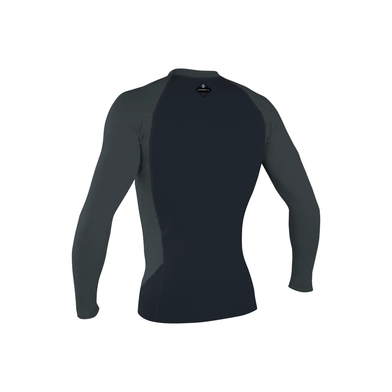 O'Neill Hyperfreak 1mm Haut Neo-Skins Manches Longues - Carbone/Gris métallisé