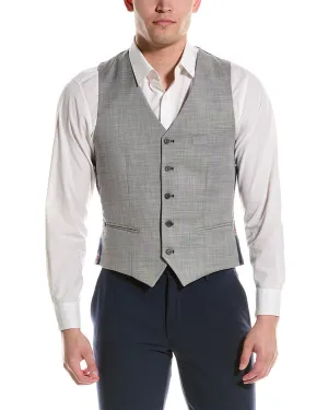 Gilet Slim Fit Paisley & Gray Eaton