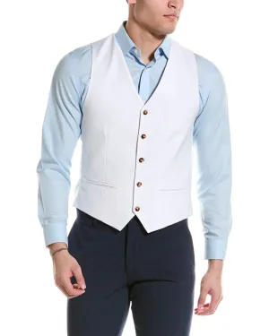 Gilet Slim Fit Paisley & Gray Eaton