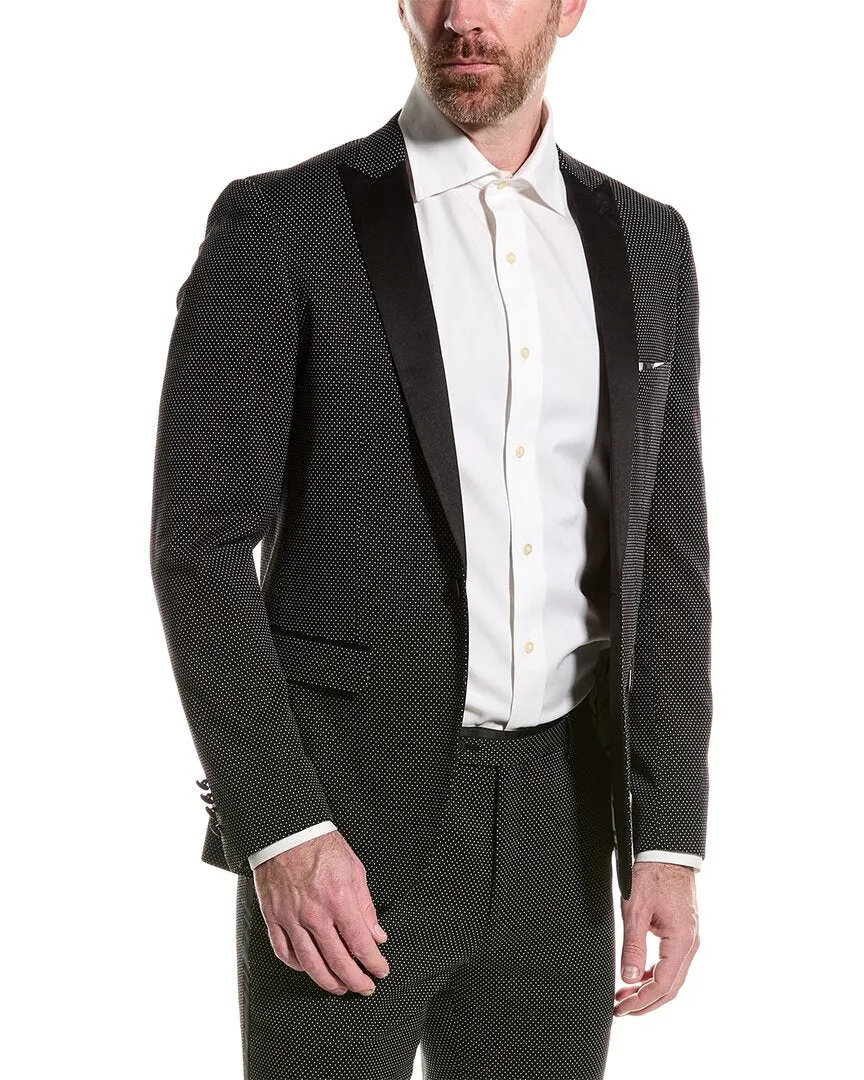 Veste ajustée Grosvenor à motifs Paisley & Gris