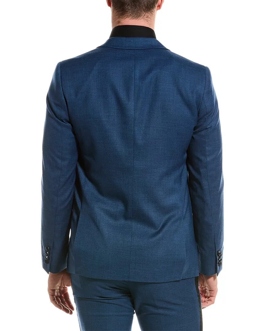 Veste de smoking élégante Paisley & Gray Grosvenor Slim Peak