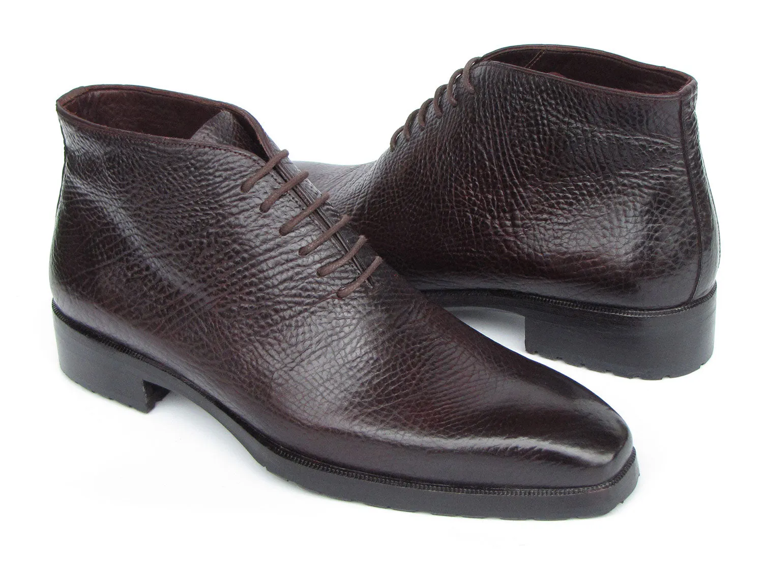 Paul Parkman Chaussures Bottines en Cuir Flottant Marron pour Hommes Paul Parkman