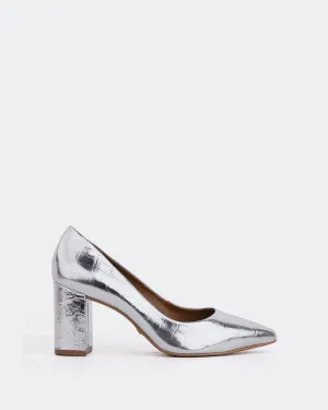 Pivoine Argent Croco