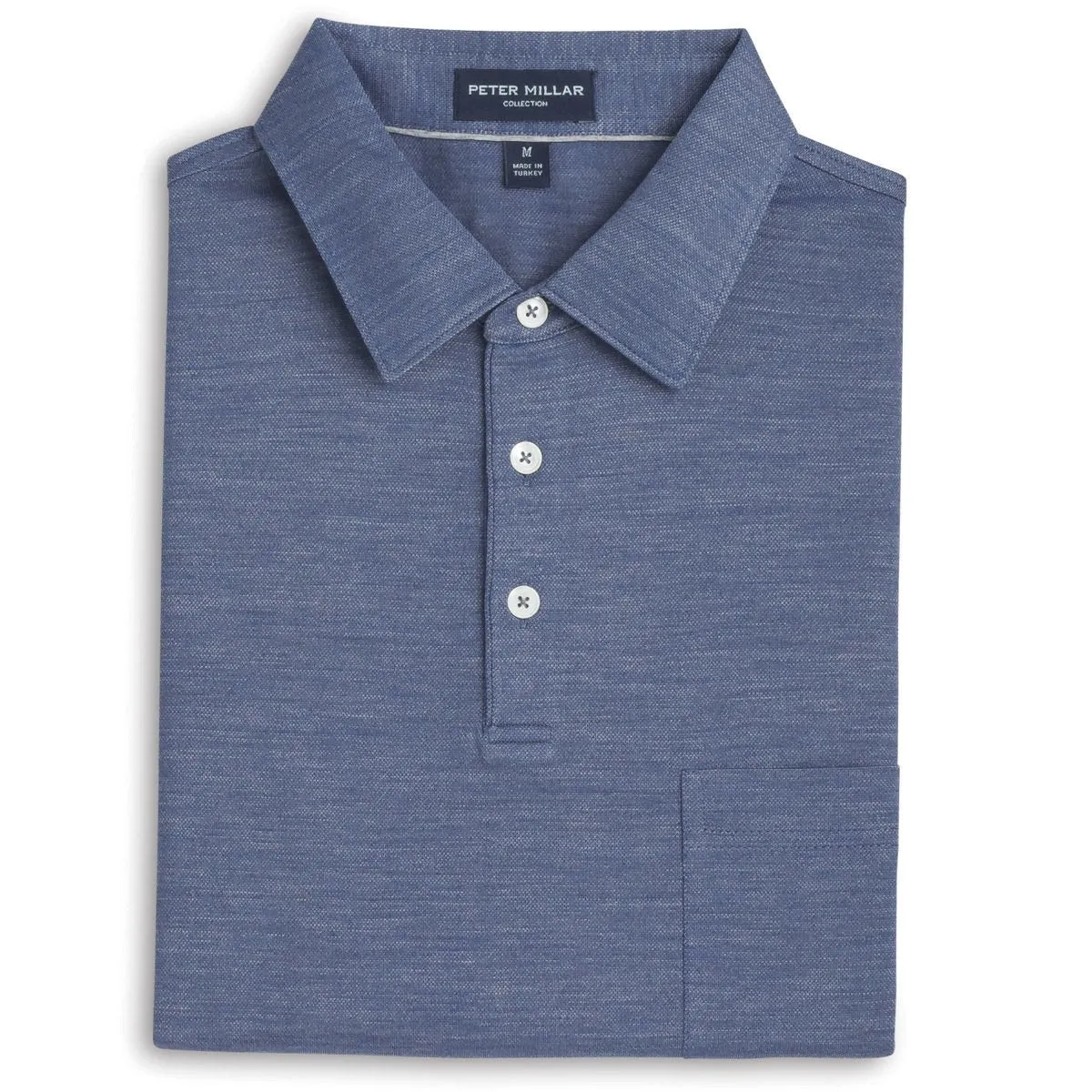 Peter Millar | Polo en Jacquard Coton-Soie Voyage