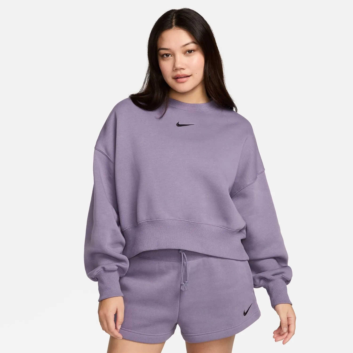 Phoenix Fleece Crew Oversize - Vêtements pour Femme Nike