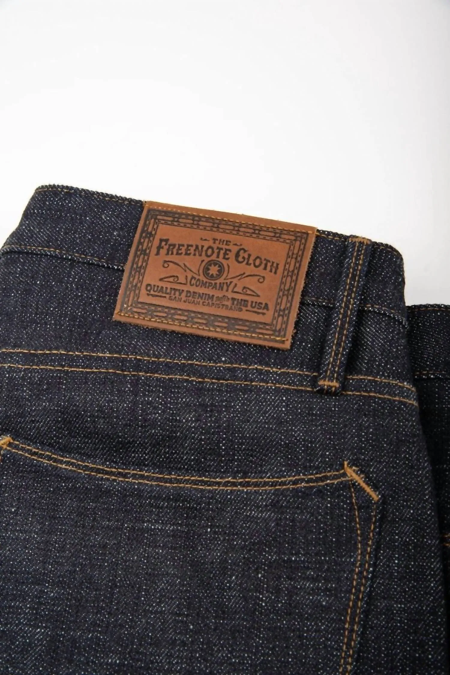 Portola Classic Taper Jeans 17Oz en Blue Slub