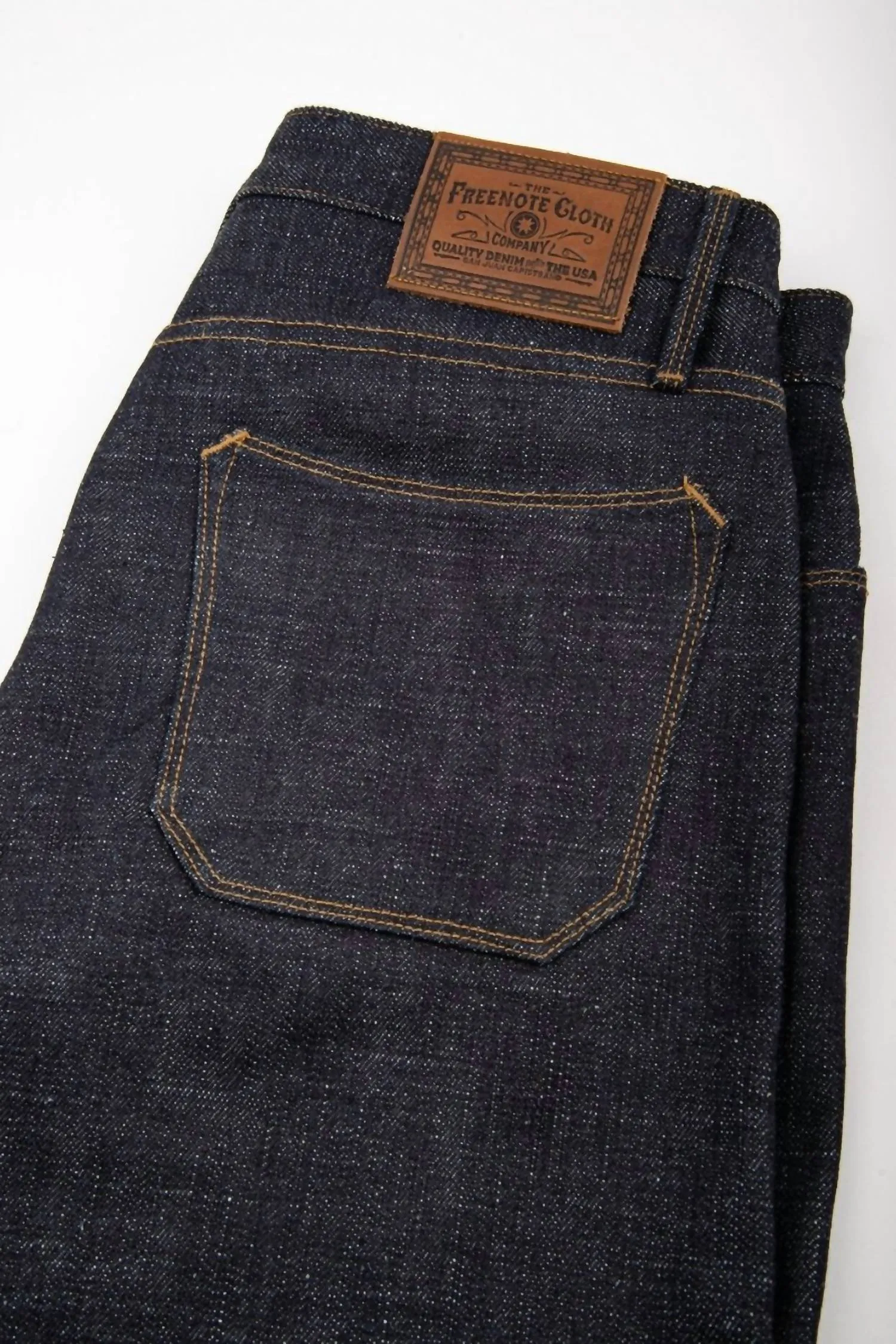 Portola Classic Taper Jeans 17Oz en Blue Slub