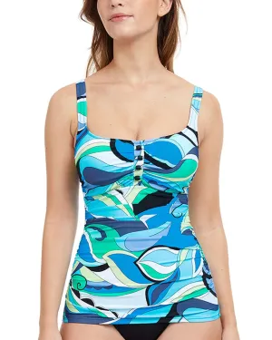 Maillot de bain tankini carré rétro Gottex Profile par Retro Love