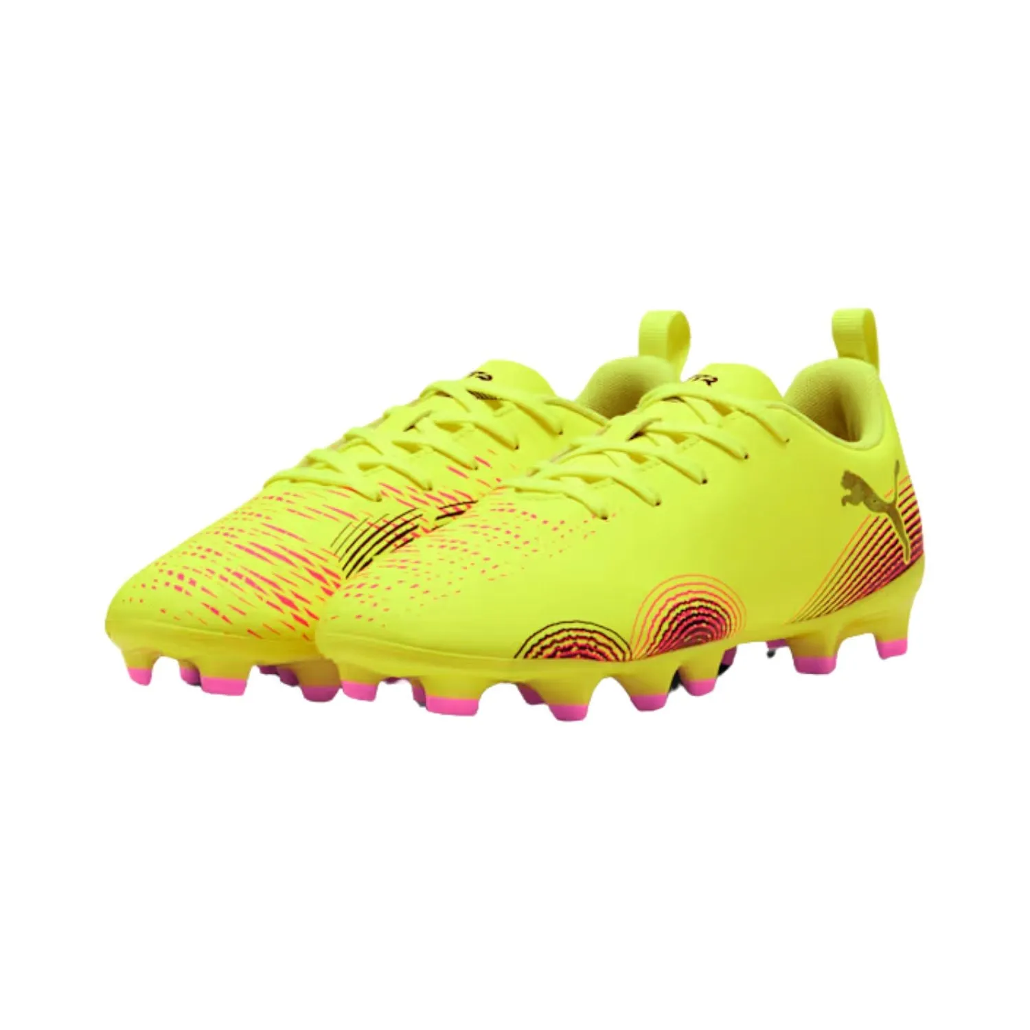 Puma Junior Future 8 Play Chaussures à crampons pour terrain ferme/synthétique