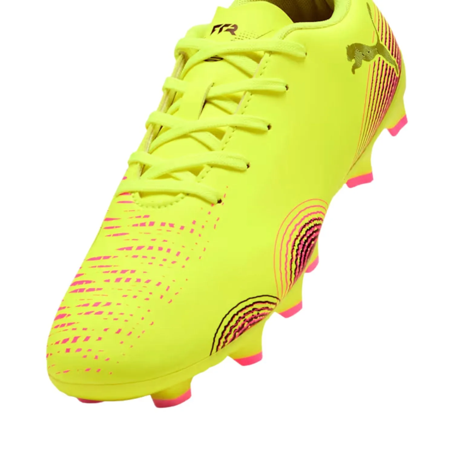Puma Junior Future 8 Play Chaussures à crampons pour terrain ferme/synthétique