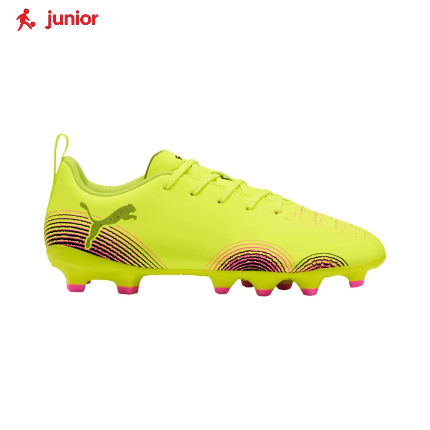 Puma Junior Future 8 Play Chaussures à crampons pour terrain ferme/synthétique