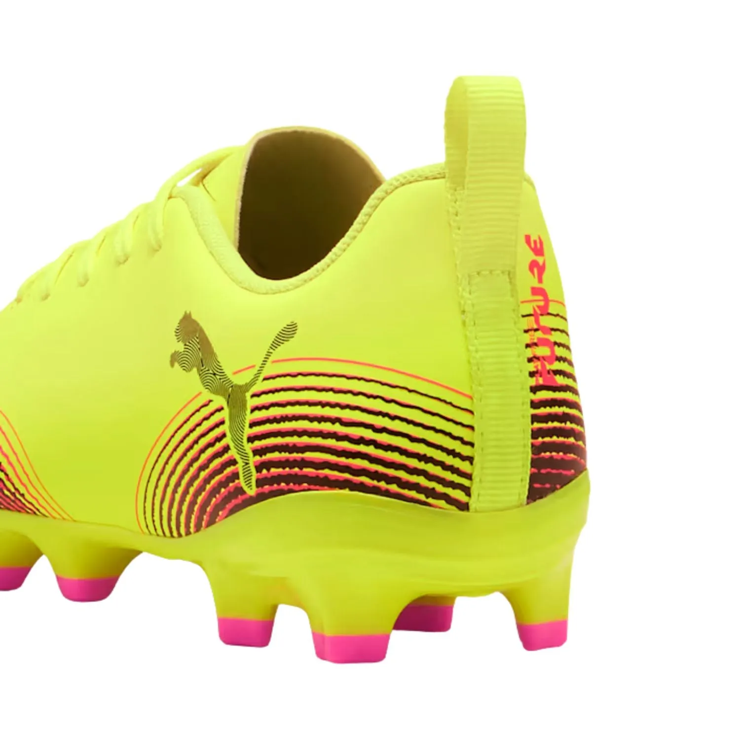 Puma Junior Future 8 Play Chaussures à crampons pour terrain ferme/synthétique
