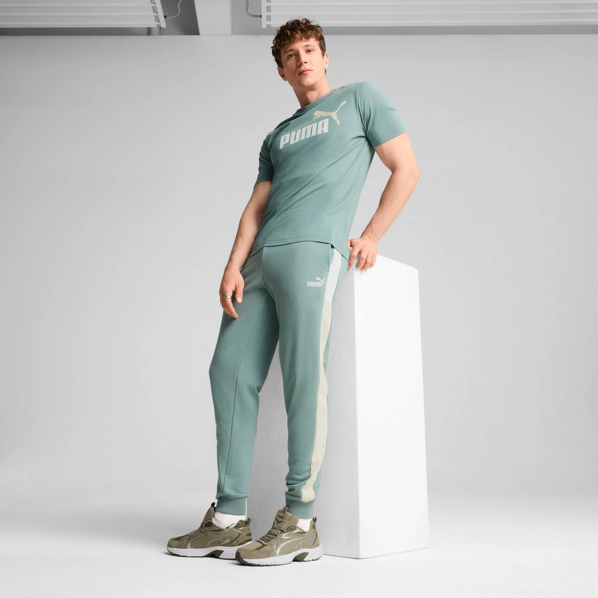 PUMA Pantalon de survêtement à motifs pour homme