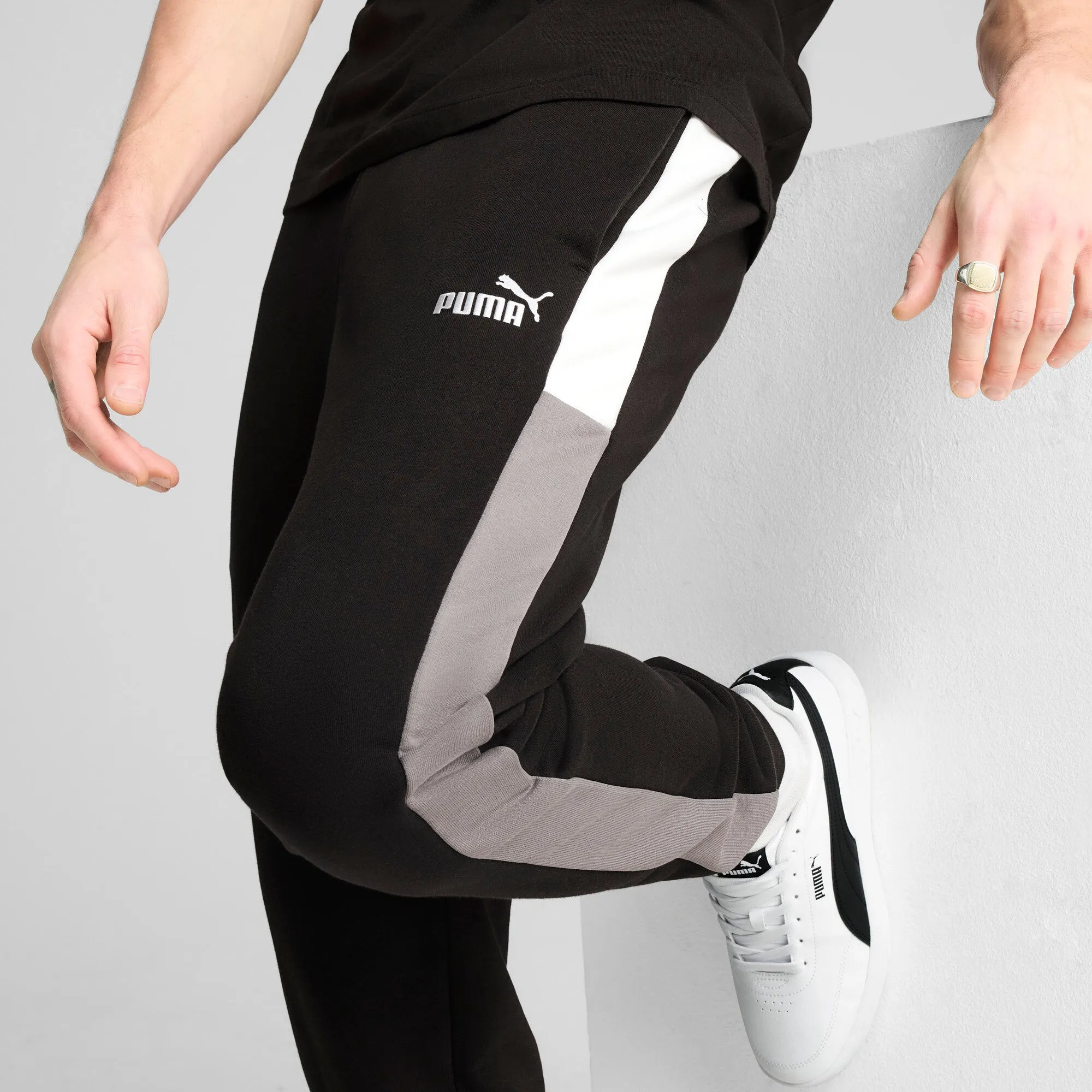 PUMA Pantalon de survêtement à motifs pour homme