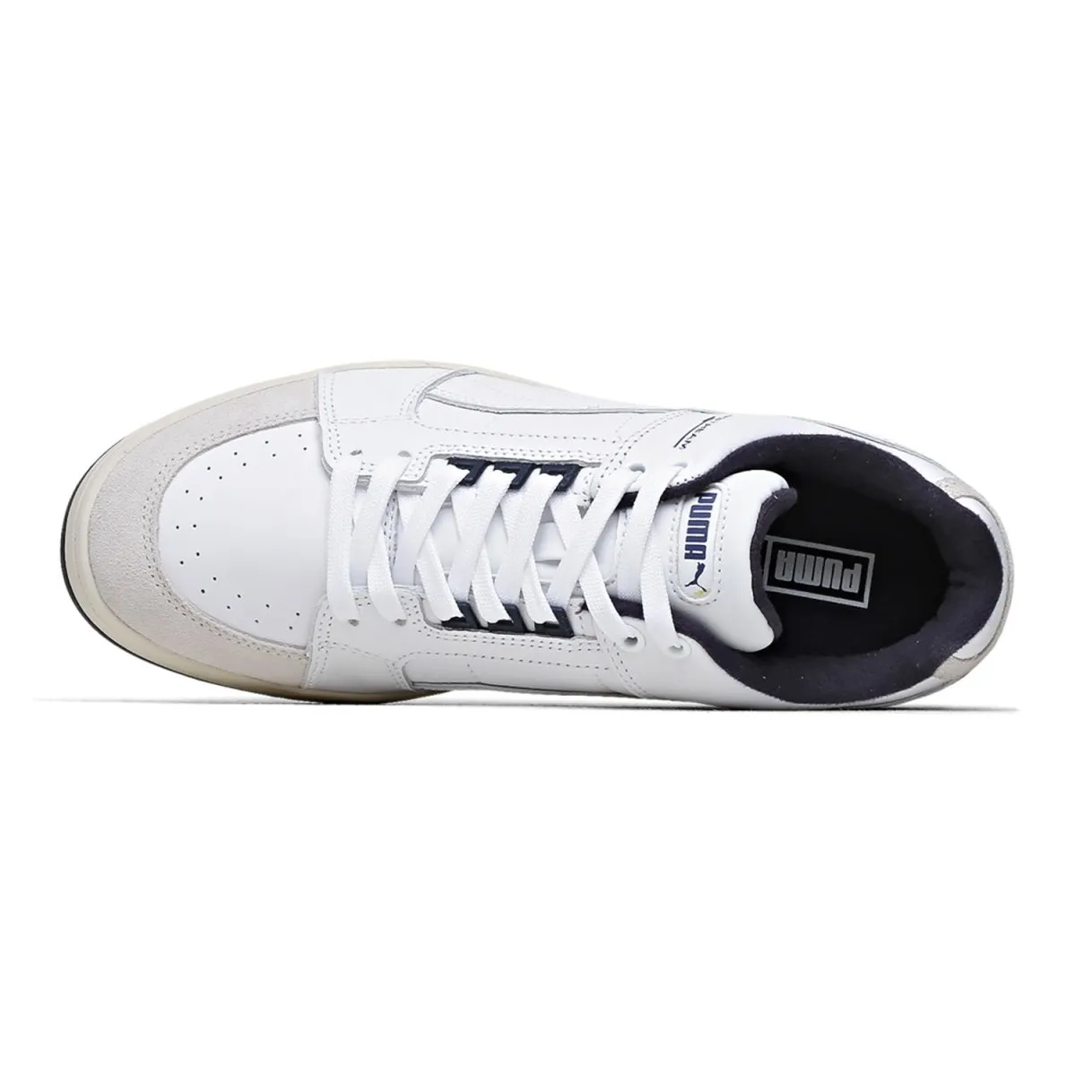 Puma Slipstream Lo Homme Blanc/Bleu marine