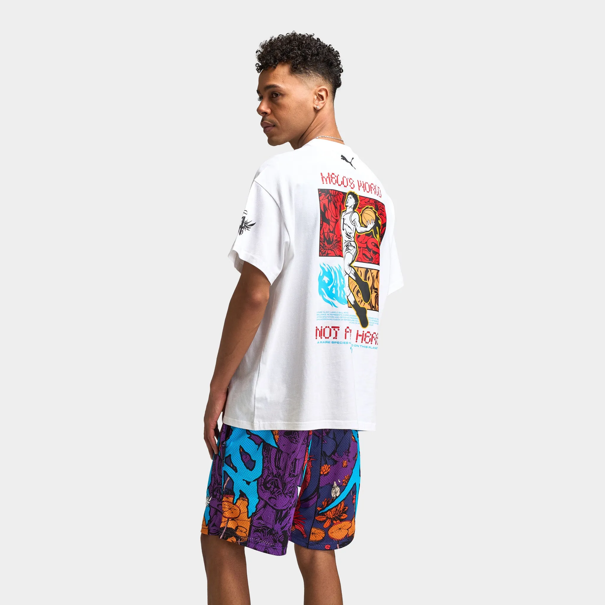 T-shirt Puma x LaMelo Ball Phoenix II / Chaussures Puma Blanc