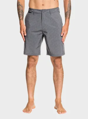 Quiksilver Union Heather Amphibian 20 Shorts - Noir