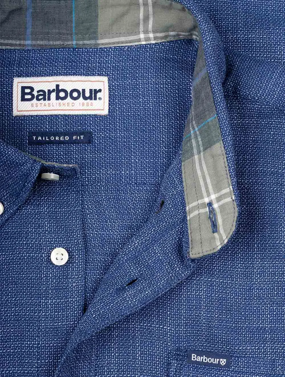 Chemise ajustée Ramport Bleue