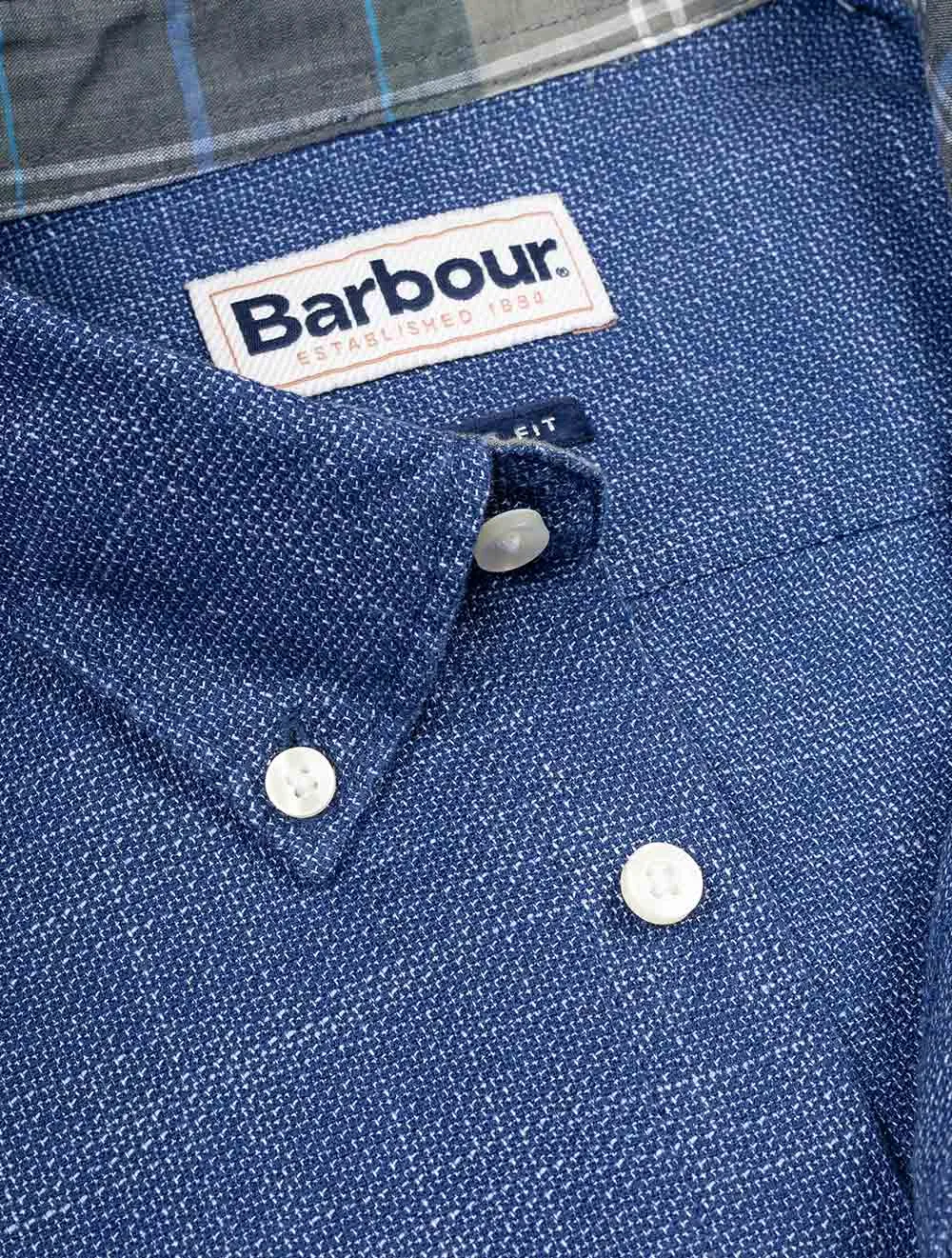 Chemise ajustée Ramport Bleue