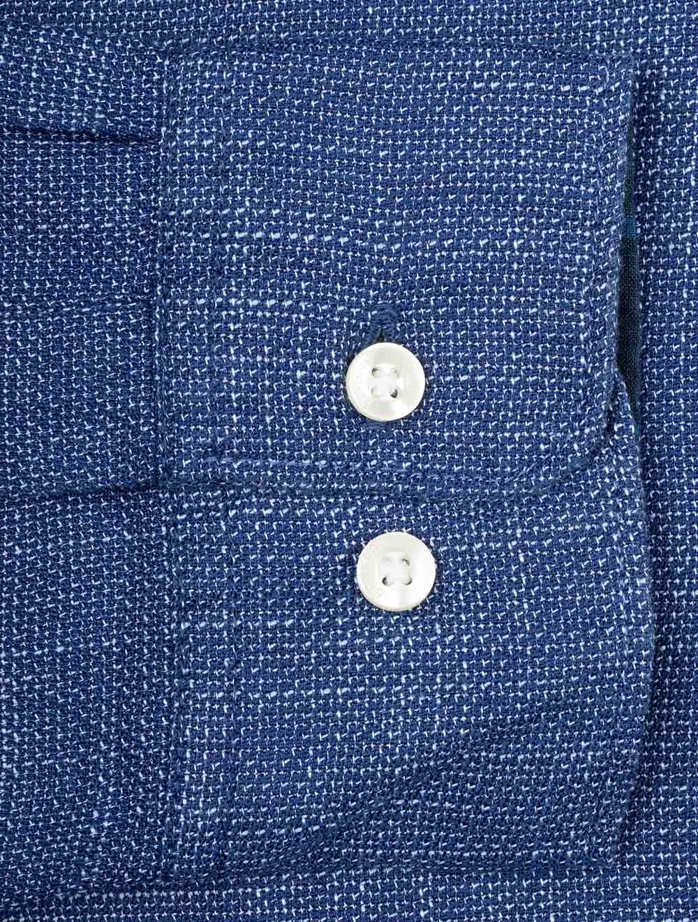 Chemise ajustée Ramport Bleue