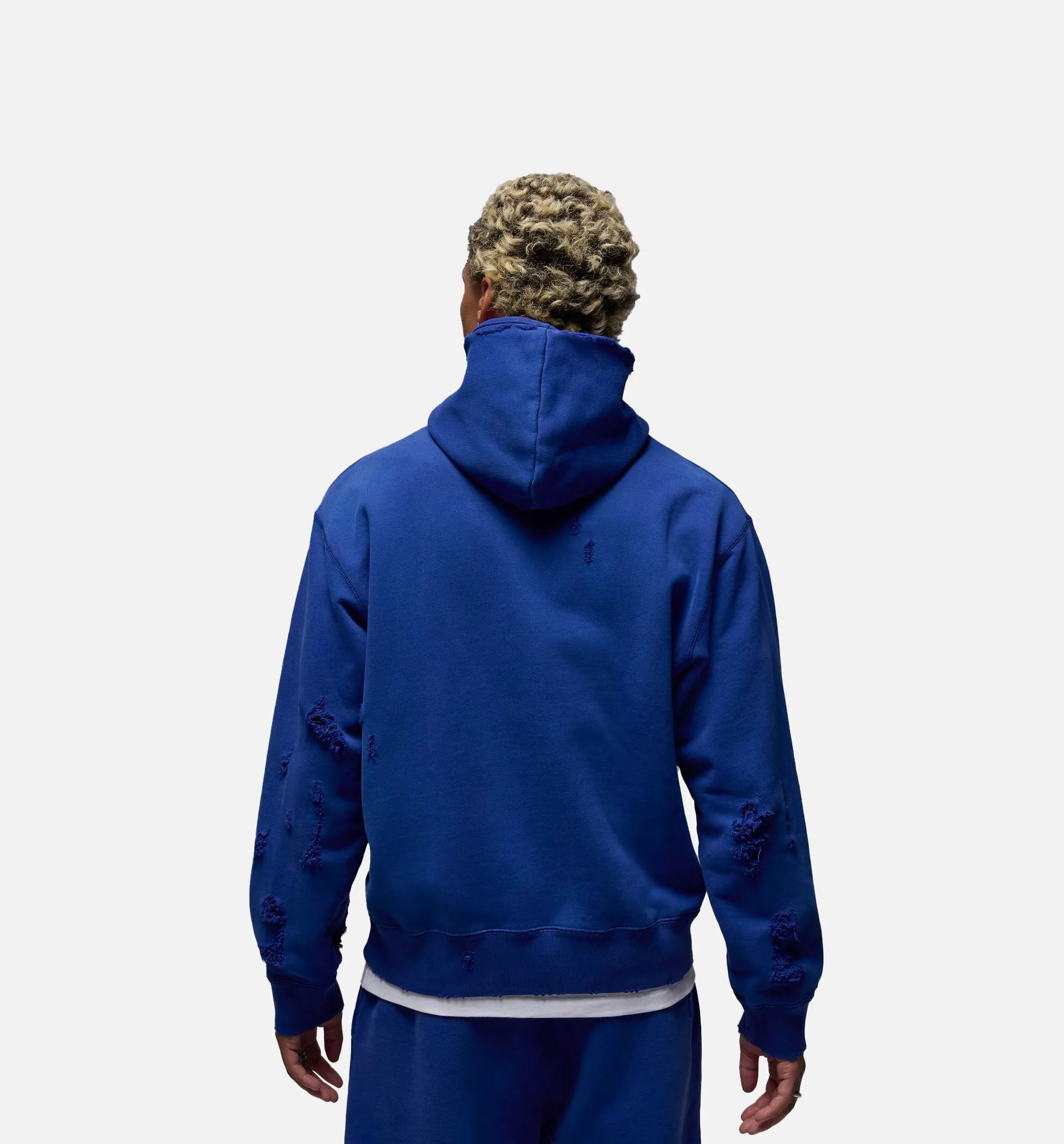 Pullover en polaire Rare Air pour hommes - Bleu/Blanc