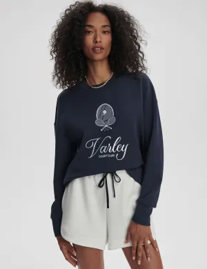 Sweat à capuche Rasco - Marine/Blanc