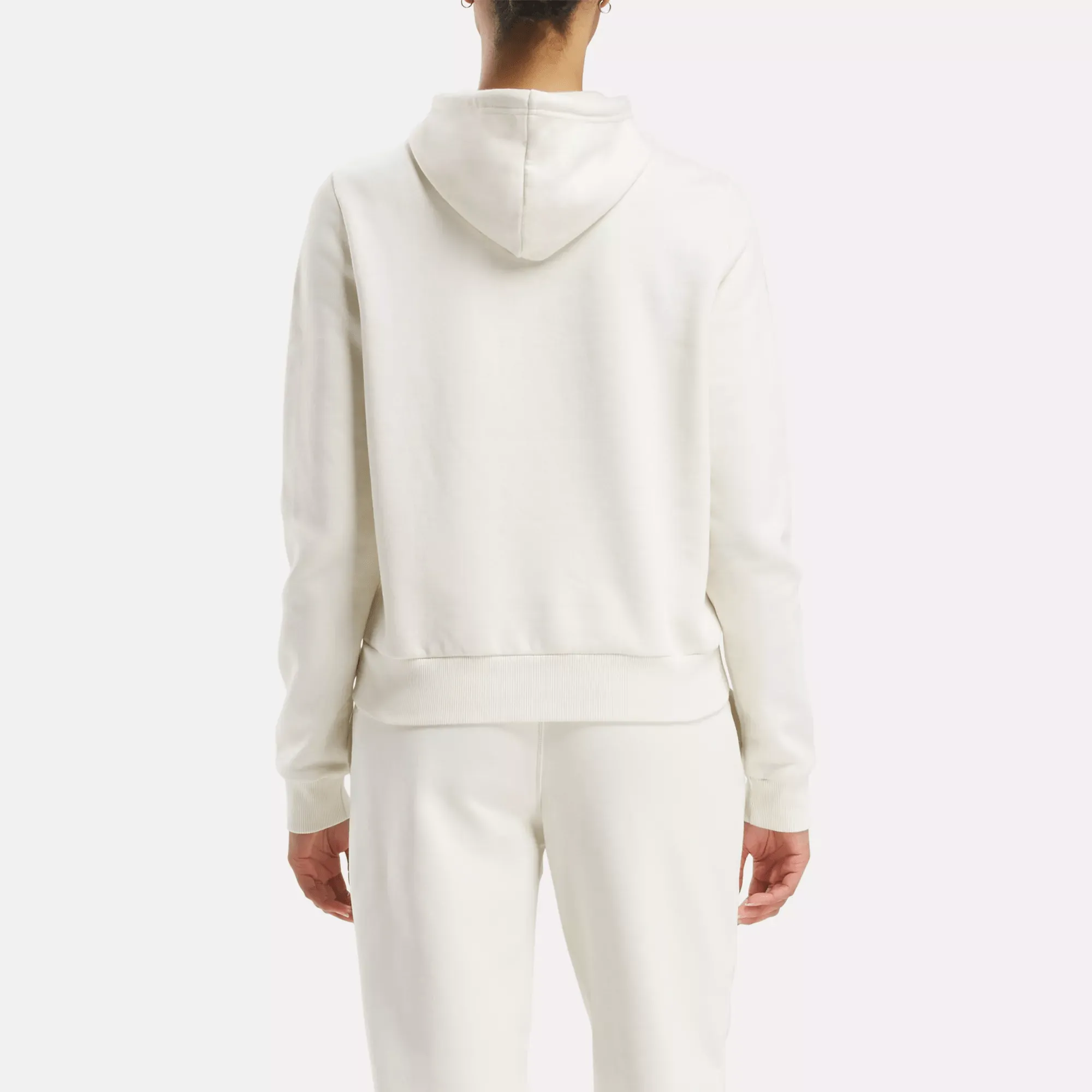 Vêtements Reebok pour Femmes Pull à Capuche en Polaire Reebok Identity avec Grand Logo