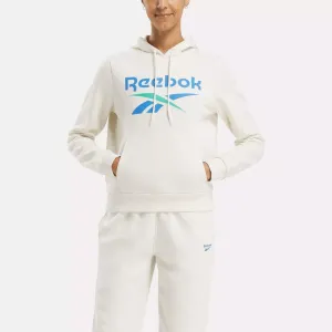 Vêtements Reebok pour Femmes Pull à Capuche en Polaire Reebok Identity avec Grand Logo