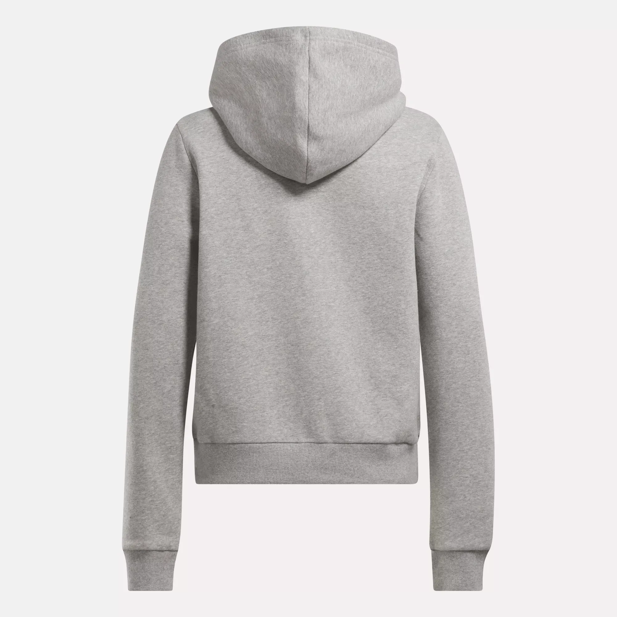 Vêtements Reebok pour Femmes Pull à Capuche Reebok Identity Petit Logo en Polaire à Fermeture Éclair Complète