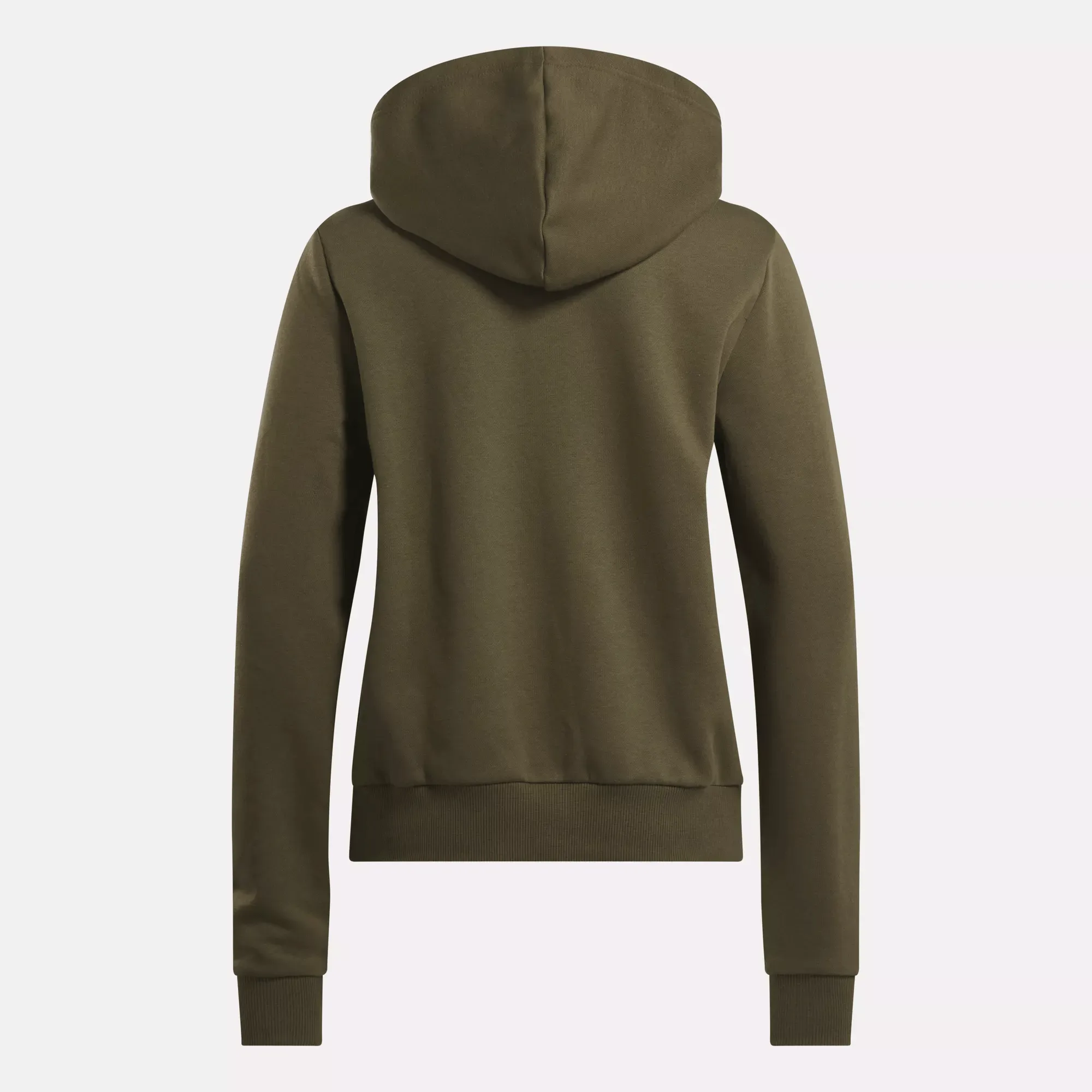 Vêtements Reebok pour Femmes Pull à Capuche Reebok Identity avec Petit Logo en Polaire à Fermeture Éclair Complète