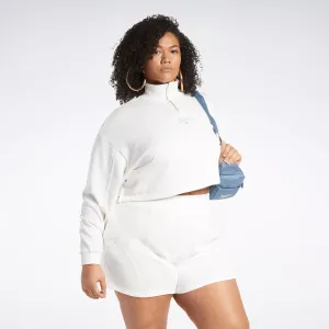 Reebok Sweat-shirt Varsity Classique pour Femmes (Grandes Tailles) Blanc Reebok