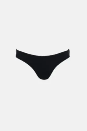 Rhythm Isla Rib Eco Holiday bas de bikini - Noir