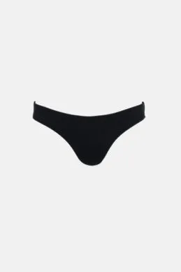 Rhythm Isla Rib Eco Holiday bas de bikini - Noir