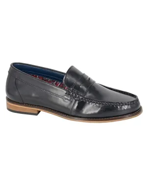 Roamers Chaussures Homme Mocassins à Sangle Brillants Roamers