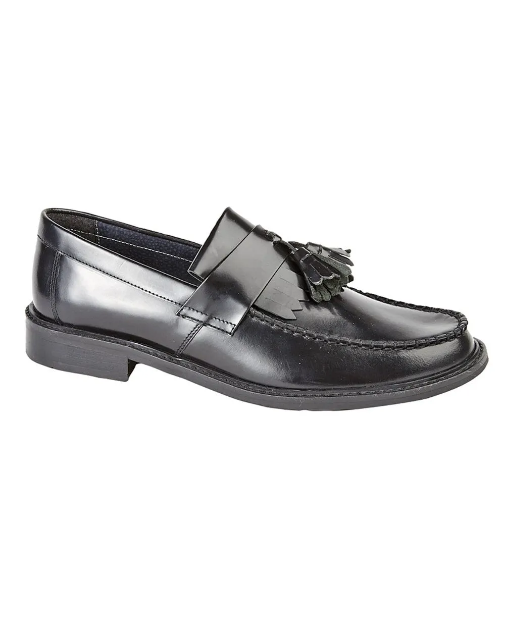 Mocassins à boucle Saddle pour hommes Roamers - Chaussures Roamers