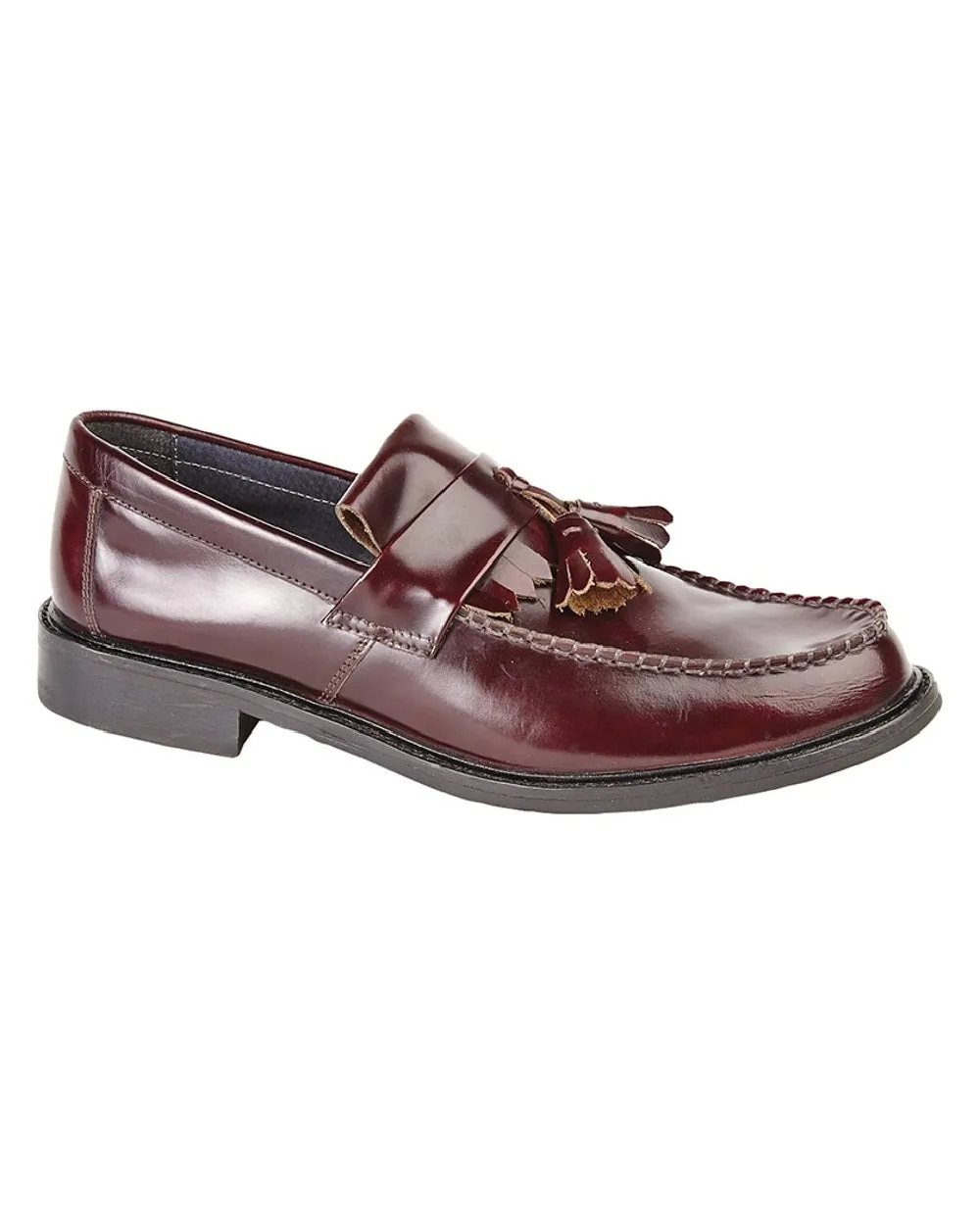 Mocassins à boucle Saddle pour hommes Roamers - Chaussures Roamers